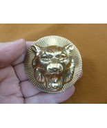 (B-PAN-3)  Panther head cat roaring I love Panthers wild cat round pin p... - $408.45 MXN