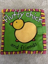 Priddy Books Fluffy Chick Farm Animals Baby Cloth Book - £5.77 GBP