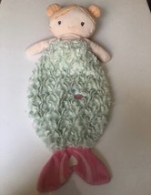 Douglas Baby Plush Mermaid Doll Soft Security Blanket Cuddle Toy - $14.99