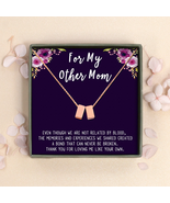 Step Mom Gift, Gift for Other Mom, Cube Necklace Jewelry Gift, Mothers D... - €43,71 EUR