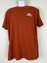 O&#39;neill Dark Orange Island View T Shirt Short Sleeve Mens XL Garment Dyed - $11.59
