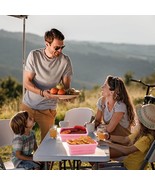 Collapsible Silicone Food Storage Containers with Lids,Set of 3 Silicone... - €18,92 EUR