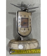 SALE HUNGARIAN 1940&#39;s MOFEM  Clock, Trench Art Alum Ju 87 STUKA- not fun... - £220.35 GBP