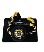 Boston Bruins Hockey Pets First Dog Rubber Tug Toy Tough Rubber Heavy Du... - $27.12 CAD