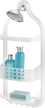 iDesign 09570 Circlz Shower Caddy 26&quot; H X 11&quot; W X 5&quot; L Plastic, White - $27.71