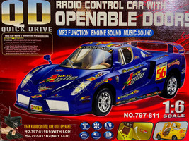 Remote Control Gta Super Pfister Sports Car Series Blue 33&#39;&#39;X 14&quot;X11&quot; 13 lbs-NIB - £392.01 GBP