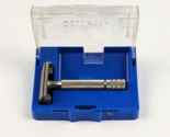 Vintage Gillette Suoer Speed Safety Razor silver tone with hard case - £17.88 GBP