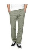 Mens Jeans Levis Denim 501 Green Relaxed Straight Twill Chino Pants-sz 3... - $30.69