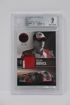 2013 Press Pass Redline Relics Red #RRKH Kevin Harvick/50 Nascar Beckett 9 - £102.38 GBP