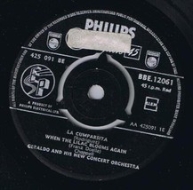 Geraldo Concert Orchestra Cumparsita Lilac Blooms Again 45 rpm Song Of T... - £3.10 GBP