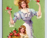 Love&#39;s che Offre Ruvido E Goffrato Floreale Valentines Giorno DB Cartoli... - £8.82 GBP