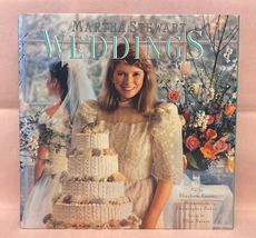 Martha Stewart Weddings large hardcover book with dust jacket 1987 - £3.99 GBP