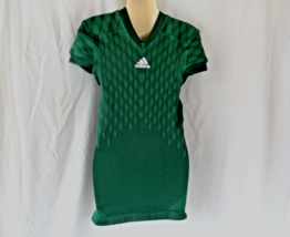 Adidas Techfit Primeknit football jersey practice Medium green short sleeve New - £15.62 GBP