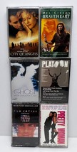 6 Movie Soundtracks Cassettes: Braveheart-Ghost-Platoon-Pretty Woman-City Angel  - £19.94 GBP