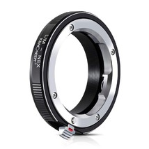 Lm To Nex Adapter Compatible With Leica M Lens To Alpha Nex E-Mount Camera Lens  - £35.09 GBP