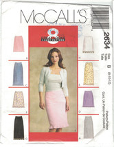 McCall&#39;s 2634 Skirt Pattern 8 in 1 Ruffle Hem Option Size 8 10 12 Uncut - £5.60 GBP