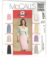 McCall&#39;s 2634 Skirt Pattern 8 in 1 Ruffle Hem Option Size 8 10 12 Uncut - £5.52 GBP