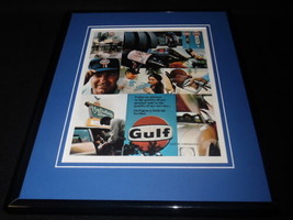 1979 Gulf Oil Framed ORIGINAL 11x14 Vintage Advertisement  - $39.59