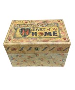 Main Street Press Recipe Box Heart Of The Home Printed Recipes and Blank... - $272.87 MXN
