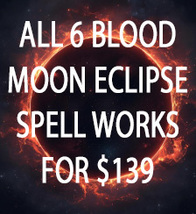 BUY ALL 6 SEPT 7TH FULL BLOOD MOON ECLIPSE LISTED FOR $139 DISCOUNT LIMITED image 2