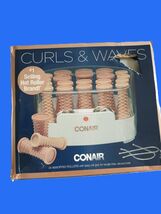 Conair Compact Multi-Size Hot Rollers Coral 20 Assorted Rollers Easy-Rol... - $24.99