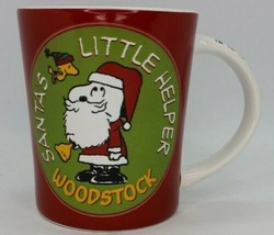 Peanuts Snoopy Christmas “Joy to the World Woodstock” Coffee Mug (14 oz) Gibson - £8.88 GBP
