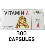 Vitamin A Capsules 260 mg - 300 pcs. 10 packs of 30 pieces each - $1,016.84 MXN