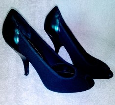 Alfani 7.5 M Black High Heeled Shoes - £17.77 GBP