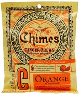 Chimes Ginger Chews Orange Candy 5oz / 141.8g (Pack of 3) - $40.74 CAD