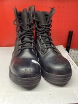 Brahma Leather Men&#39;s Swat Boots Size 11W (Steel Toe) - £14.95 GBP