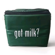 Vintage Got Milk Soft Insulated School Lunch Room Cooler Promotional Item - £41.97 GBP