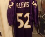 RAY LEWIS "NFL Players HOF" Baltimore Ravens  Purple Jersey (56 3XL) NWO... - $89.09