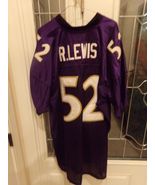 RAY LEWIS "NFL Players HOF" Baltimore Ravens  Purple Jersey (56 3XL) NWO... - $89.09