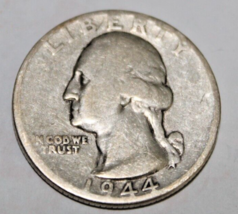 1944 Silver Quarter - £15.17 GBP