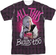 iZombie TV Series All This And Brains too 1 Sided Sublimation T-Shirt NEW UNWORN - $19.34+