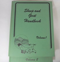 Sheep and Goat Handbook Volume 1 and 2 Book Set, Stockman&#39;s School Textbook - £61.72 GBP