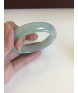 56.5mm Genuine Burmese Grade A Light Green Jadeite Bangle Bracelet  翡翠玉鐲... - $9,326.55 CAD
