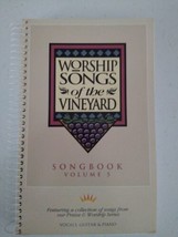 Worship Songs Of The Vineyard Volume 5 Songbook - £14.06 GBP