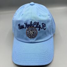 New York City FC Hat Youth Blue Adidas MLS Strap Back Cap New - €7,19 EUR