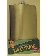 Flask NIB $40 Wembley 64 oz. Big Ol&#39; Flask Stainless Steel Container New - £12.42 GBP