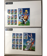 USPS Stamp Sheet Looney Tunes Bugs Bunny Tweety &amp; Sylvester SEALED - £11.71 GBP