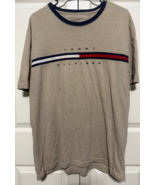 Tommy Hilfiger XL Beige Mens T Shirt - $92.36 MXN