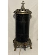 Rare 24” Cast Iron Sheet Metal Heater/Stove-Light/Lamp See Video - $311.84