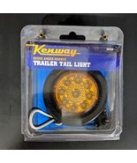 Round Amber Trailer Marker Light with Grommet Kenway Orange 56158 - $24.42 CAD