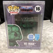 He-Man Funko Pop! 16 Funko Shop Art Series 1(Hardcase/sealed) - £20.77 GBP