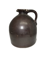 Antique E. W. Farrington Elmira NY Stoneware Brown Large Whiskey Jug - €126,26 EUR