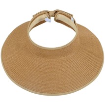 Simplicity Womens Hats Women&#39;s UPF 50+ Wide Brim Roll-up Straw Sun Hat S... - £29.24 GBP