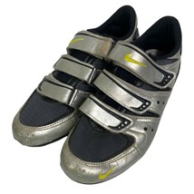 Nike Shimano Womens Cycling Shoes Athletic Biking Silver Grey Size 9.5 - £15.12 GBP