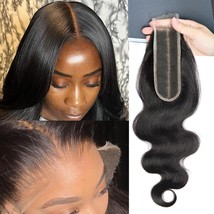 20 Inch 2X6 Hd Lace Closure Only Body Wave 12A Brazilian Skin-Like Closure Human - $50.99