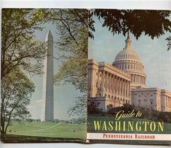 Pennsylvania Railroad Illustrated Guide to Washington DC 1955 - £14.00 GBP